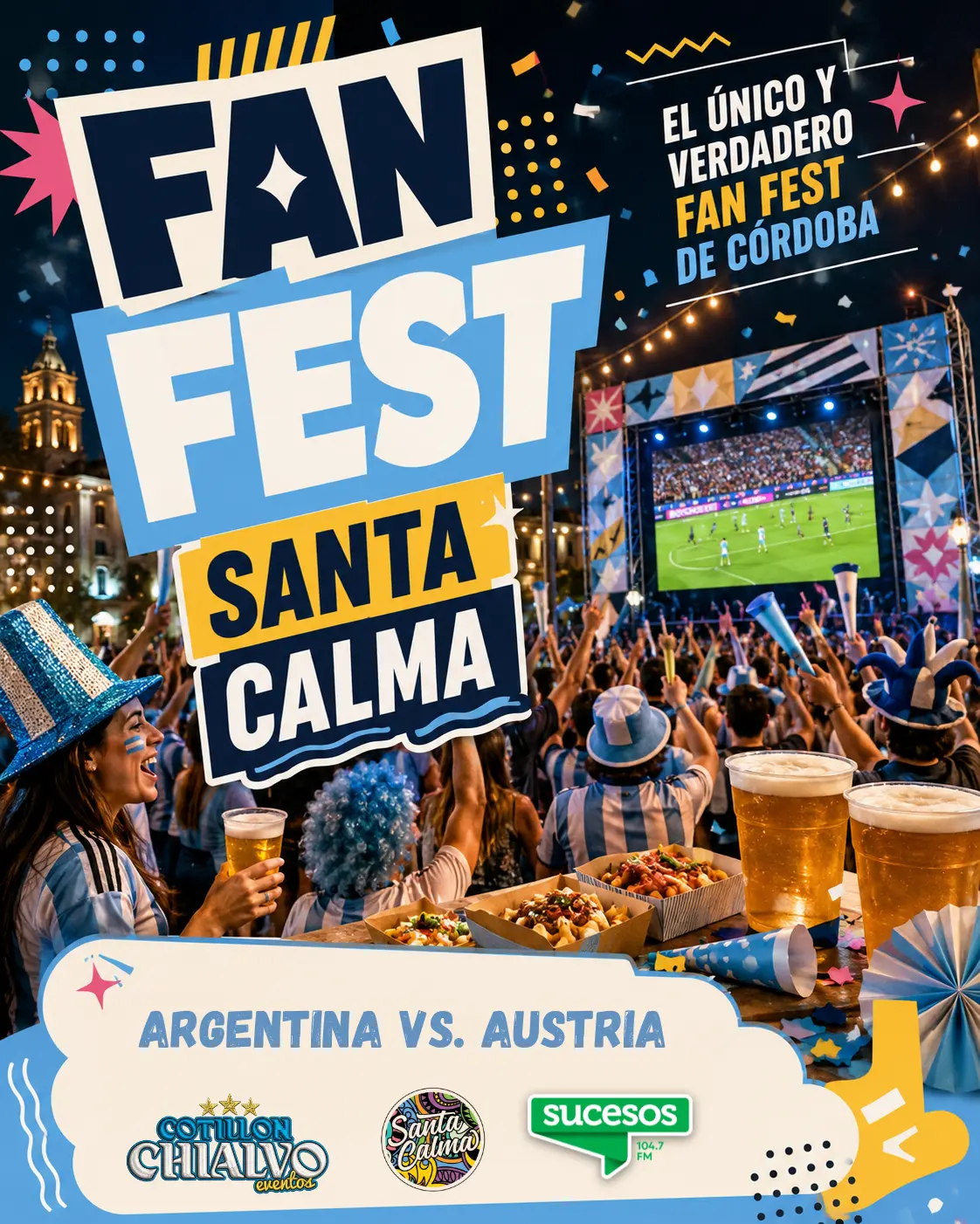 Fan Fest Argentina vs. Austria