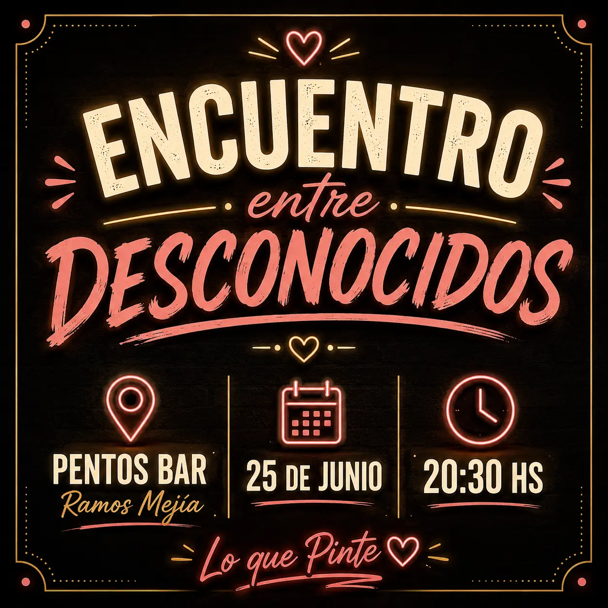 Encuentro entre desconocidos en Ramos  Mejia ➕ 30 (sin límite de edad)