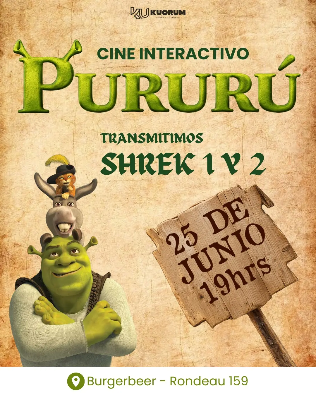 25/06 - Pururú Club - Edición Shrek