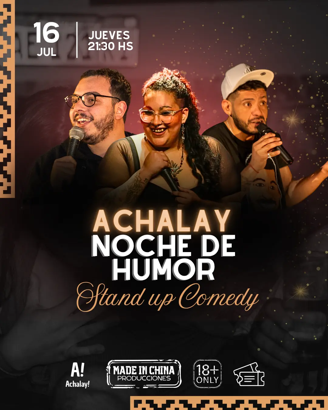 ACHALAY! NOCHE DE HUMOR
