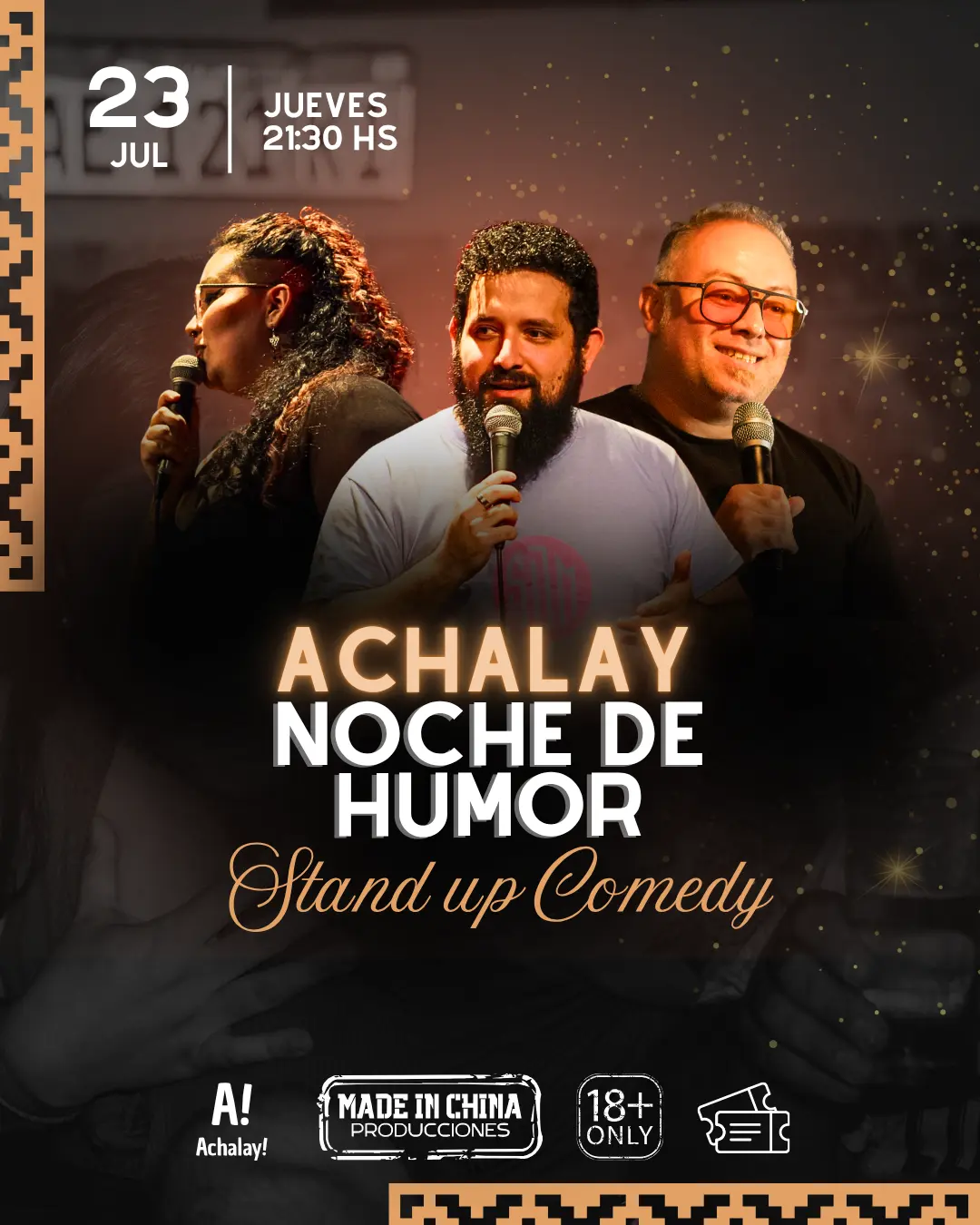 ACHALAY! NOCHE DE HUMOR