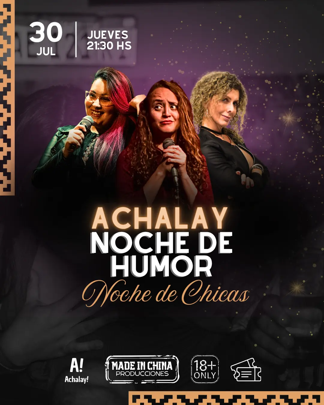 ACHALAY! NOCHE DE HUMOR