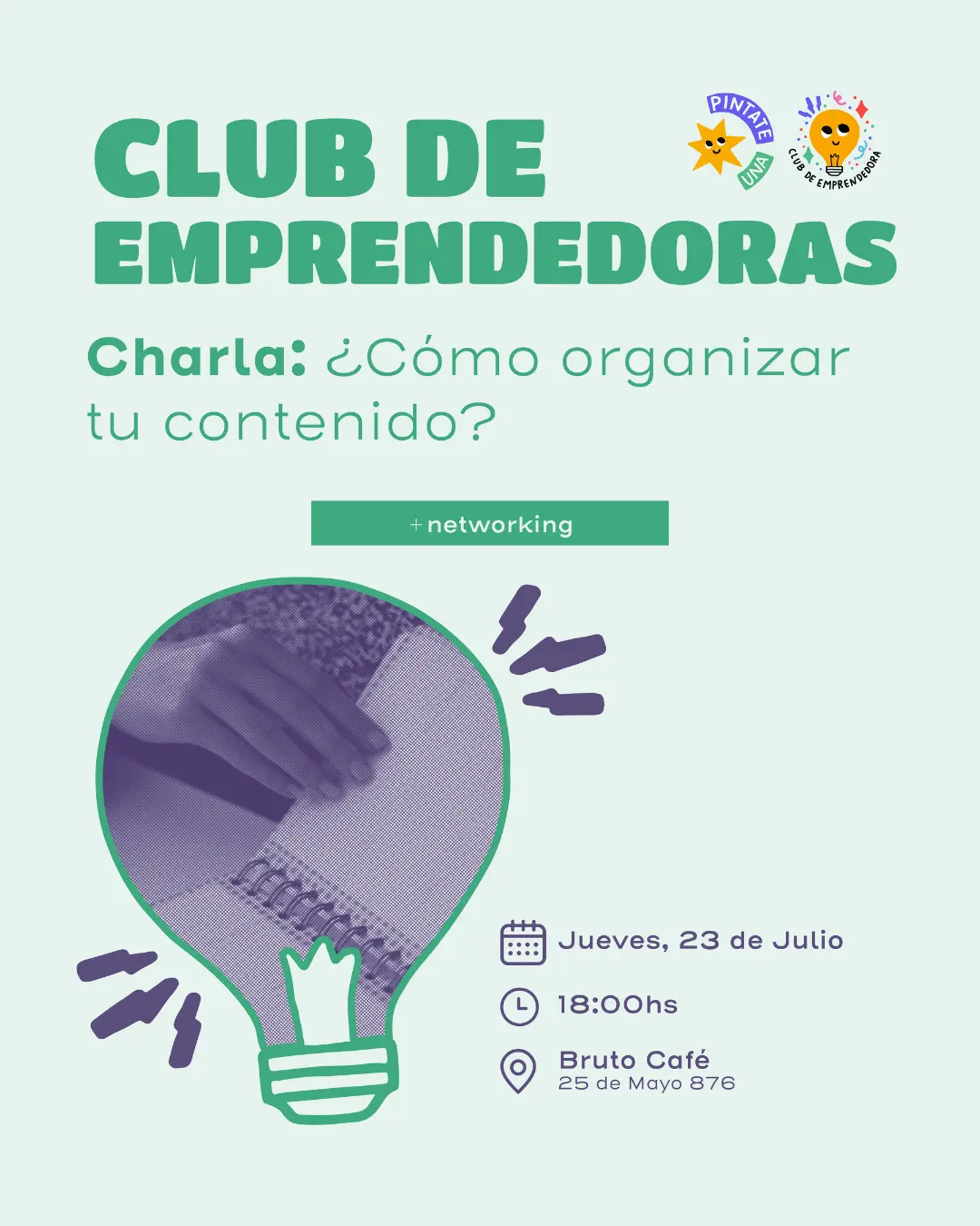 Club de emprendedoras - Julio