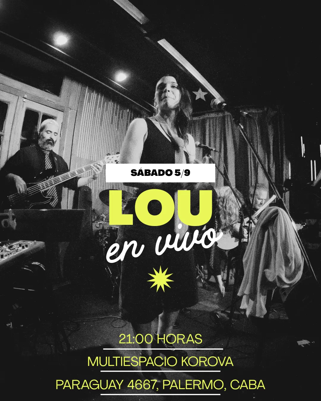 Lou Álvarez en Palermo, CABA