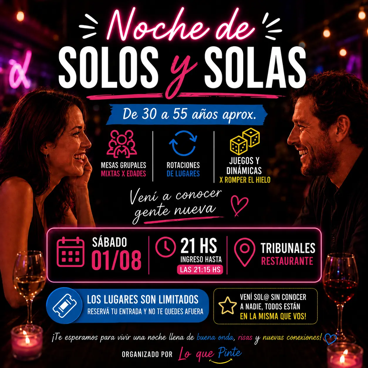 Noche de Solos y Solas (30/50 apróx)