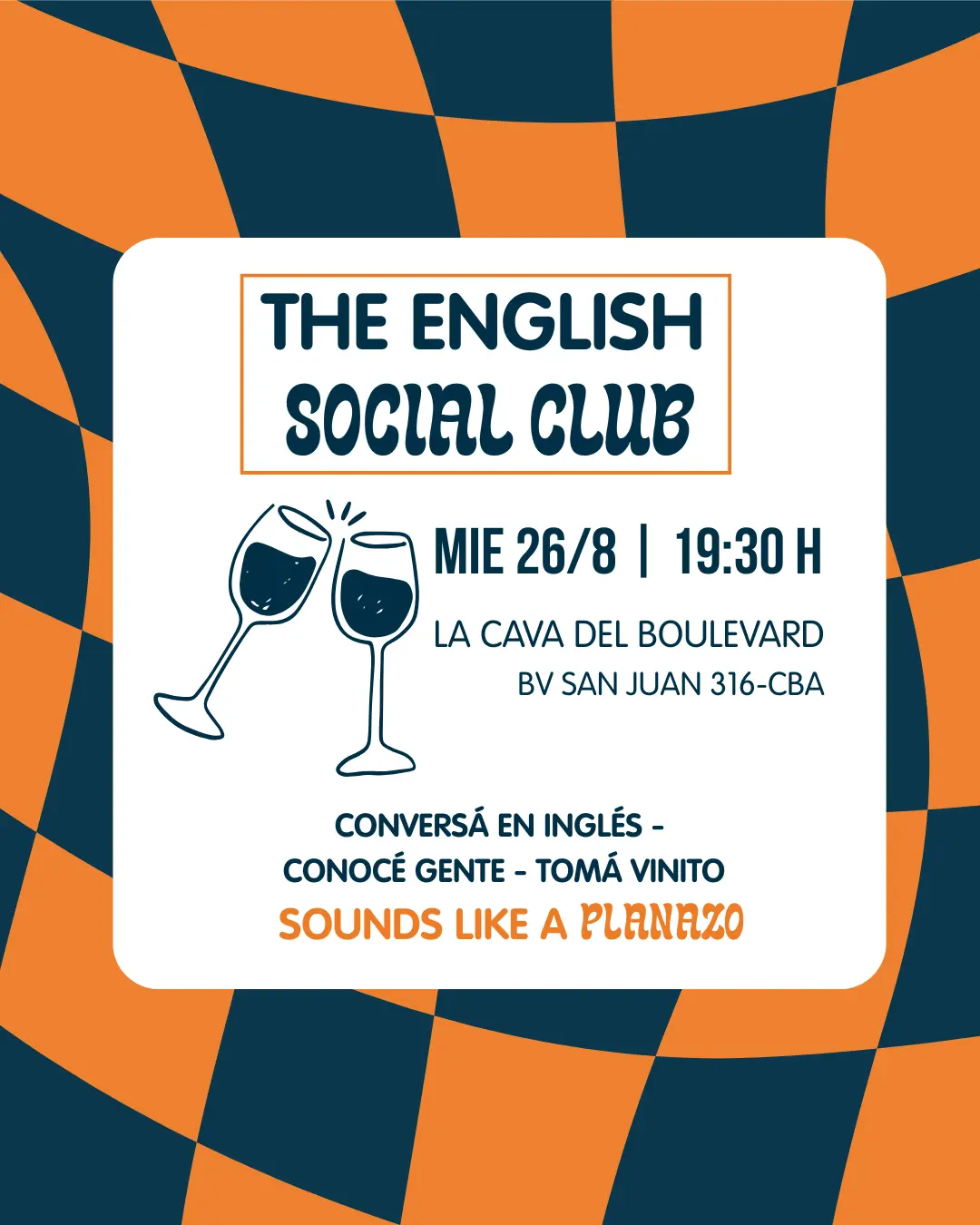 The English Social Club | Speak, Sip, Connect 🍷