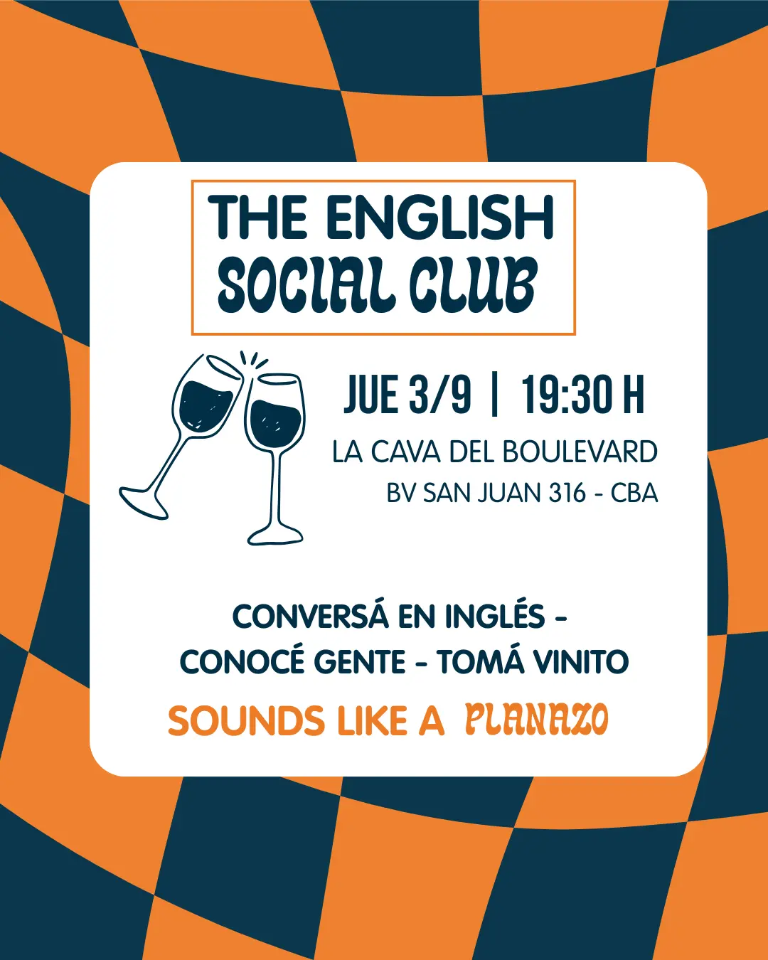 The English Social Club | Speak, Sip, Connect 🍷