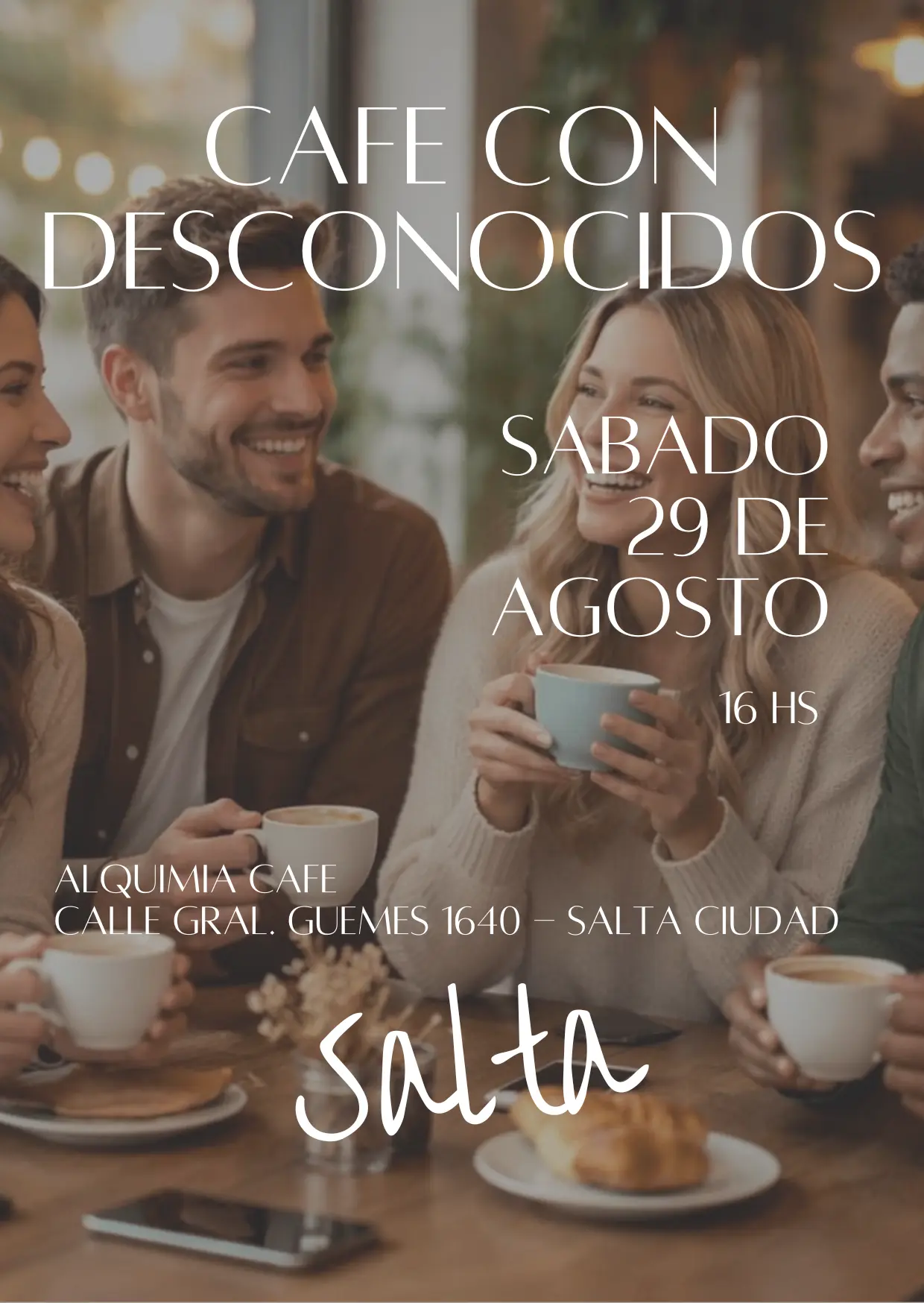 CAFÉ CON DESCONOCIDOS SALTA