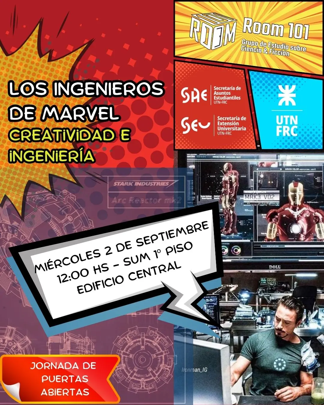 Los ingenieros de Marvel: Creatividad e ingeniería
