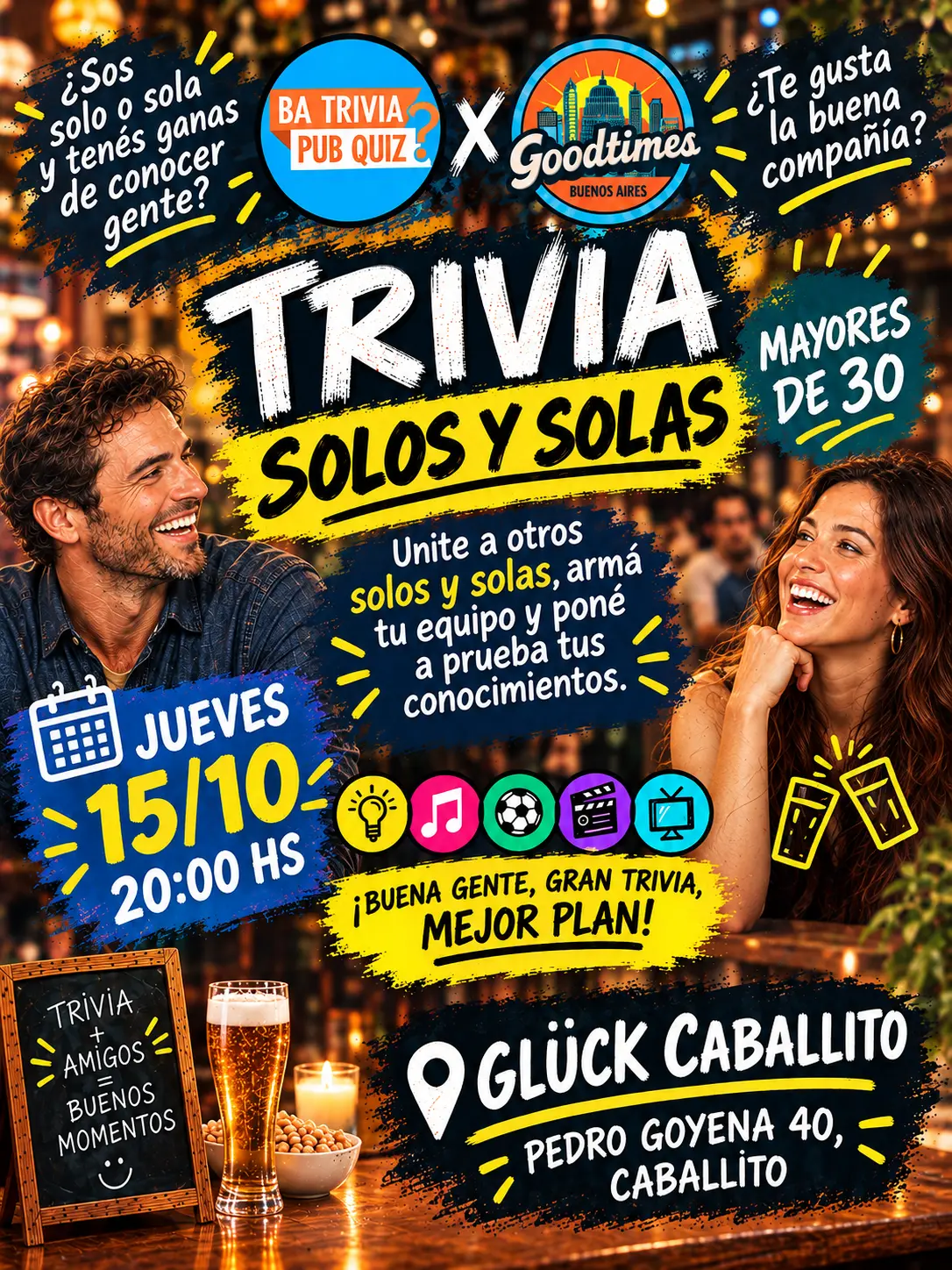 TRIVIA PARA SOLOS Y SOLAS Caballito