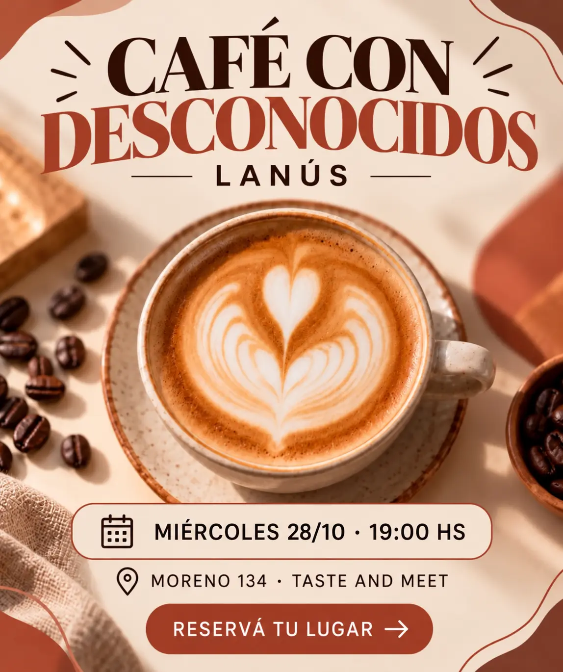 CAFE CON DESCONOCIDOS LANUS